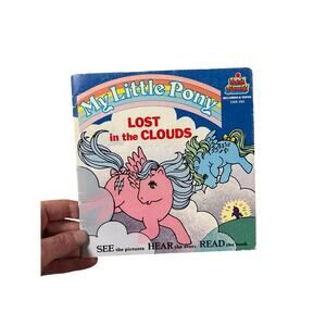 [Vintage] 1985 My Little Pony Lost in the Clouds Kids Stuff Book - BOOK ONLY